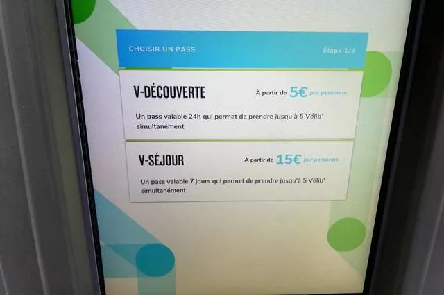 прокат велосипедов париж