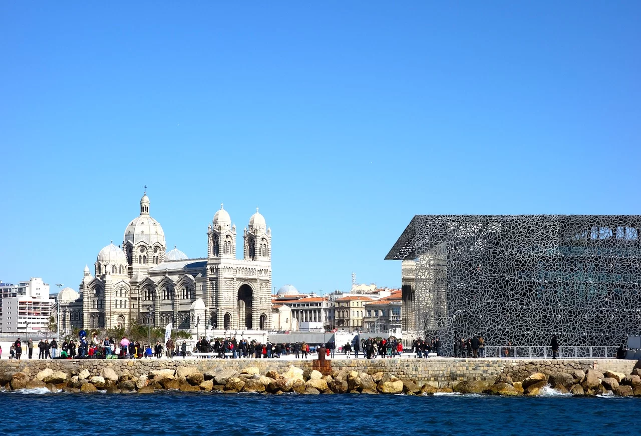 Кафедральный собор Марселя и MUCEM