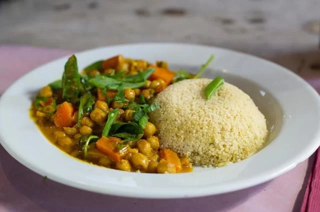 Кускус с карри