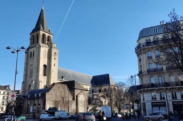 Paris10.ru Аббатство Сен-Жермен-де-Пре
