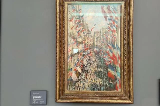 Paris10.ru «Улица Монторгей» Клод Моне