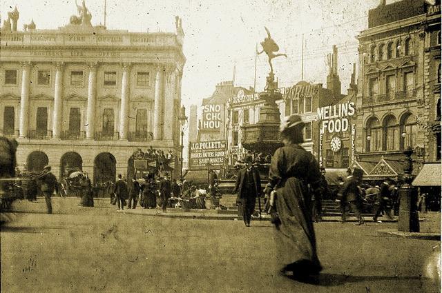 Piccadilly Circus. 1908 год