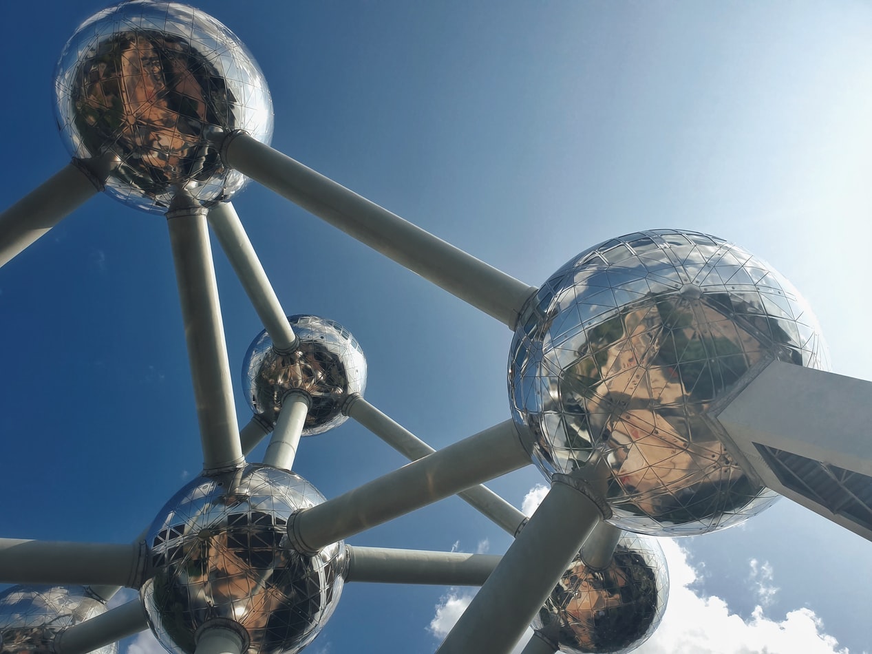 Музей Atomium в Брюсселе