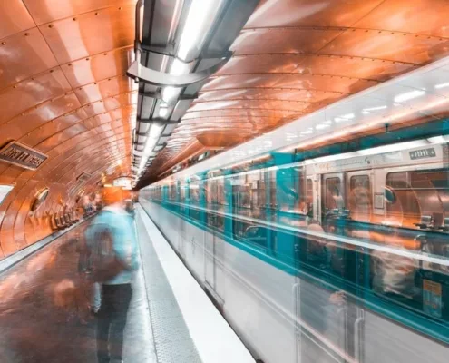Метро в Париже