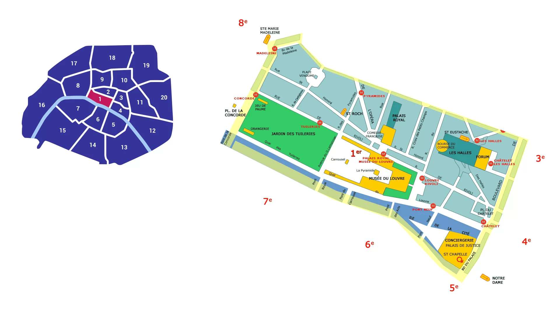 Карта первого округа