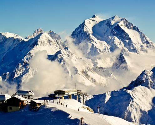 Куршевель – горнолыжный курорт