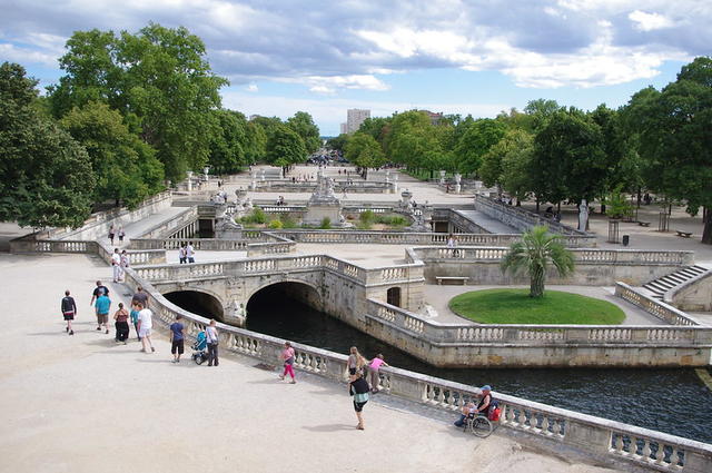 Сад фонтанов