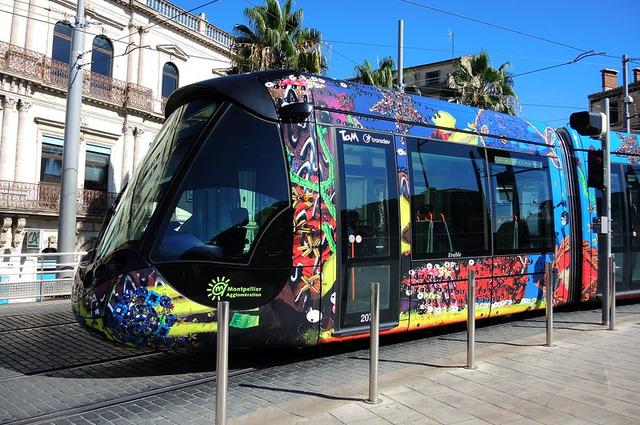 Трамвай в Монпелье