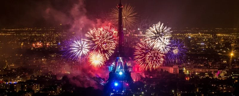 Париж в июле