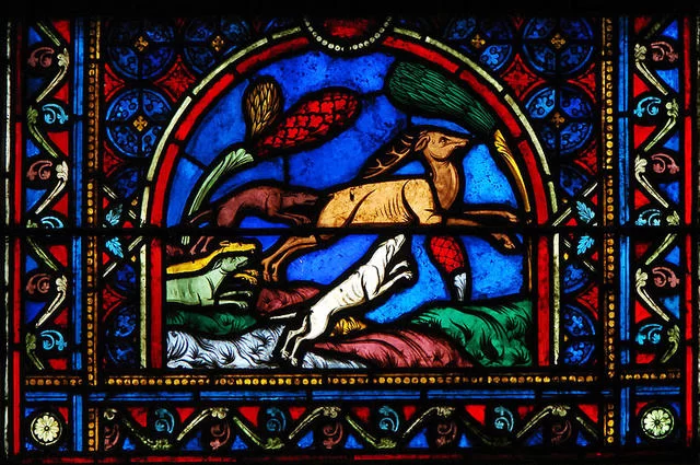 Деталь витража