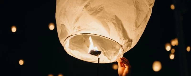 Бумажные фонарики