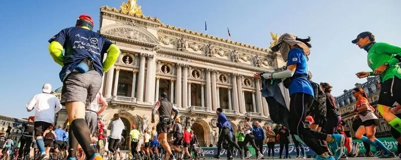 Марафон в Париже