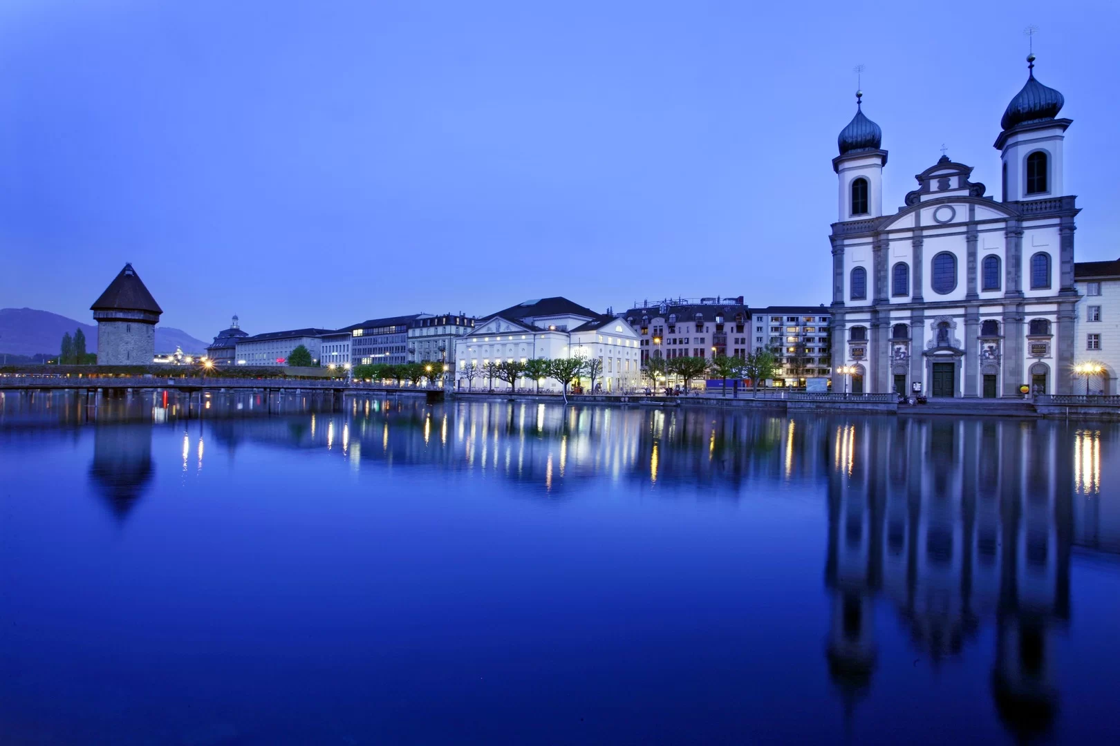 Вечер в Люцерне