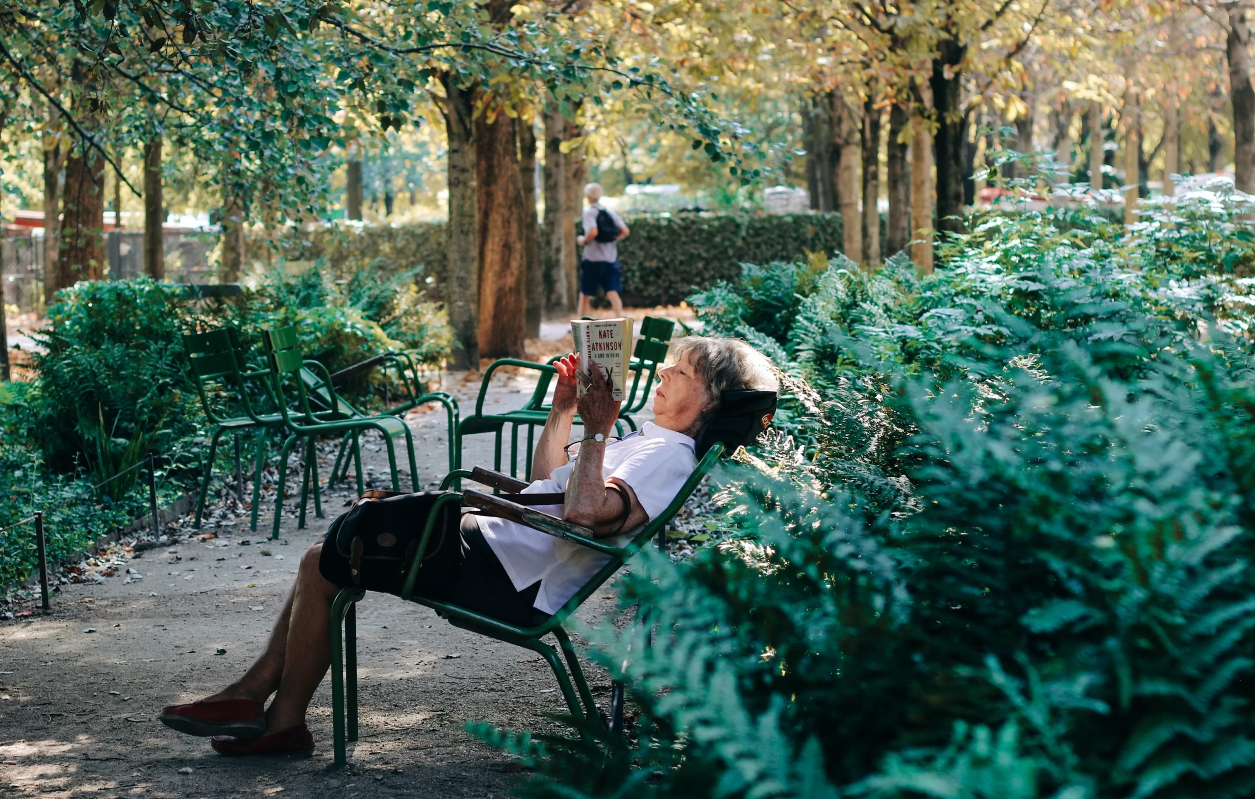 В парижском саду