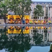 Набережная Вальми на канале Сен-Мартен