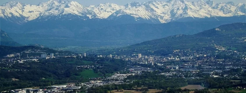 Хребет Бельдон над долиной Шамбери