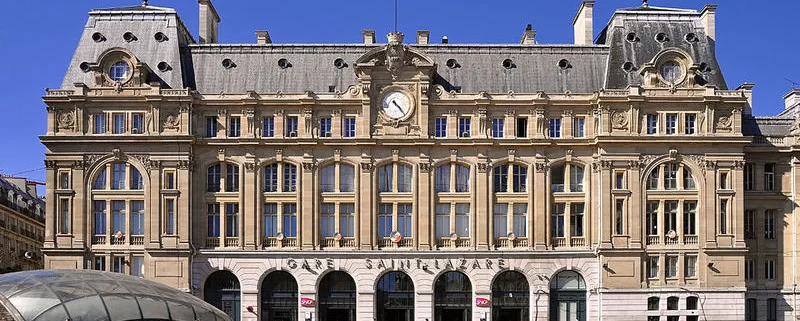Вокзал Сен-Лазар в Париже