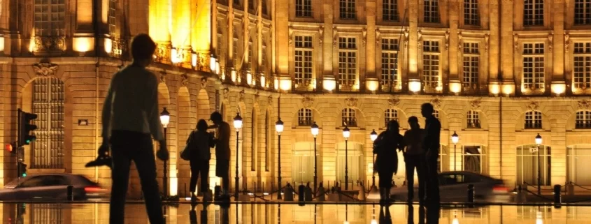 Площадь "Водное зеркало" в Бордо