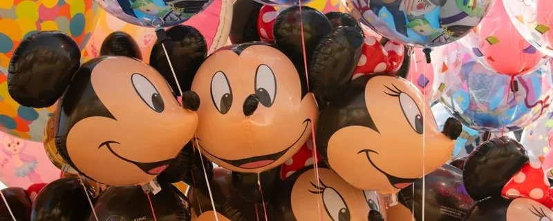 Шарики с Микки Маусом