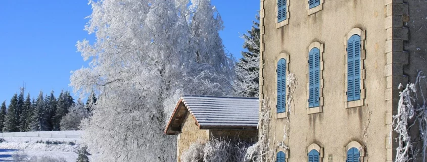 Зима во Франции