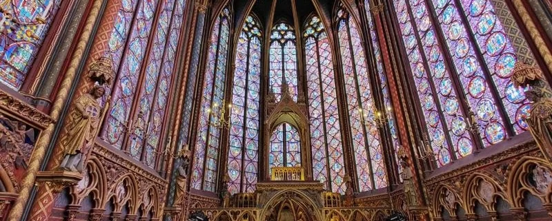 Часовня Сент-Шапель в Париже