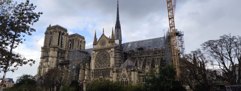 Открытие собора Парижской Богоматери