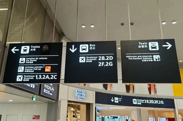 Указатели в аэропорту Указатели в аэропорту