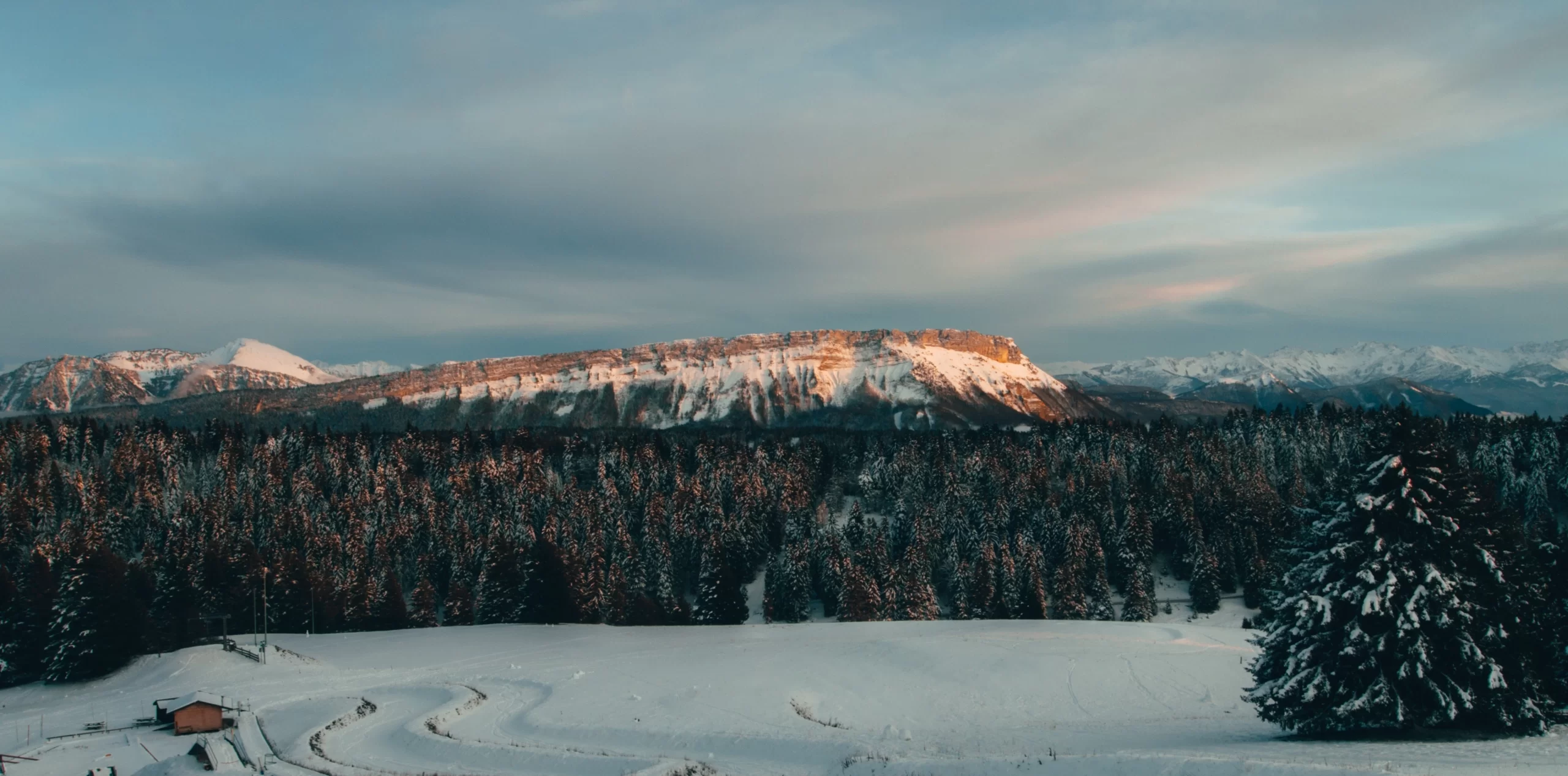 Зима в Альпах