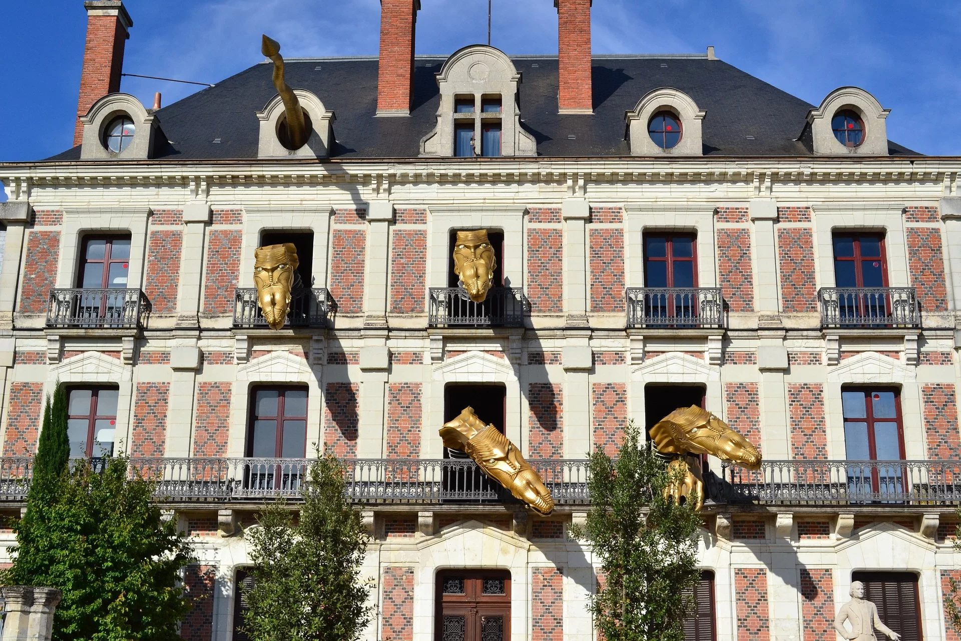 Дом магии возле замка Блуа