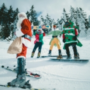 SANTA SKI TRIP