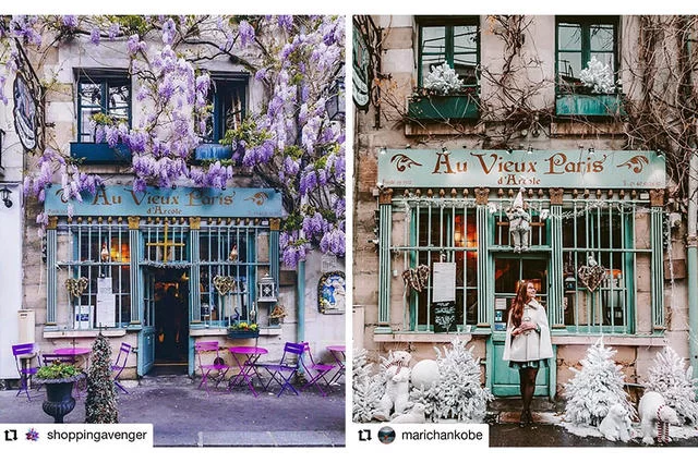 @shoppingavenger, @marichankobe Au Vieux Paris d'Arcole