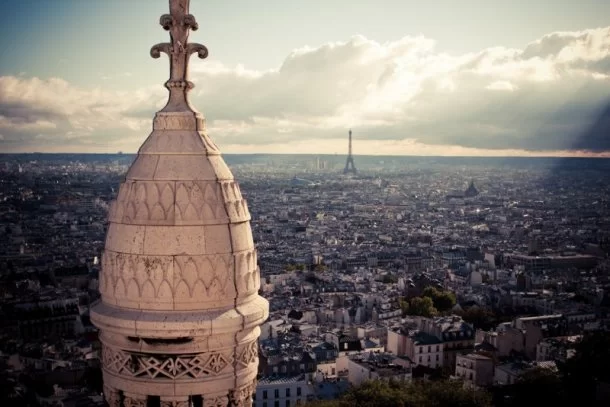 Вид с Монмартра Вид с Монмартра