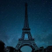 eiffel (5) Эйфелева башня в звездах
