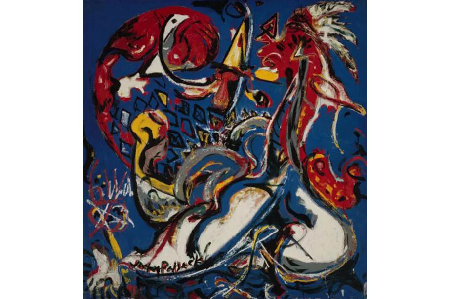 Картины Центра Помпиду: Поллок
