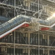 centre-pompidou-architecture-structure-staircase Центр Помпиду