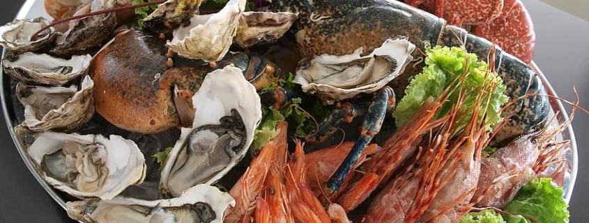 Тарелка морепродуктов