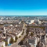nantes-city-town-cityscape Панорама Нанта