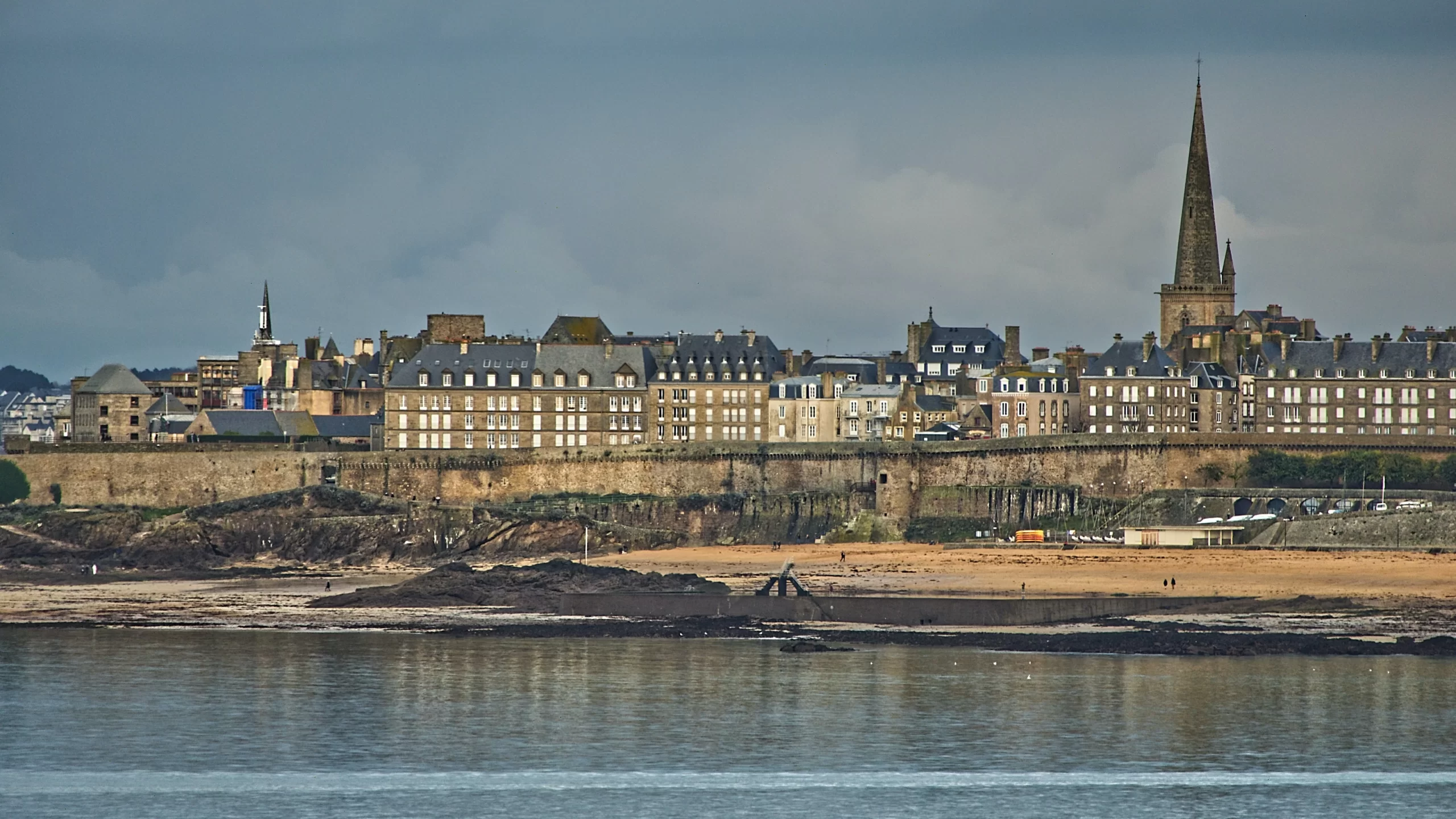 Вид на Сен-Мало