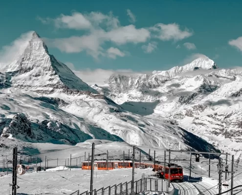 Щвейцария зимой