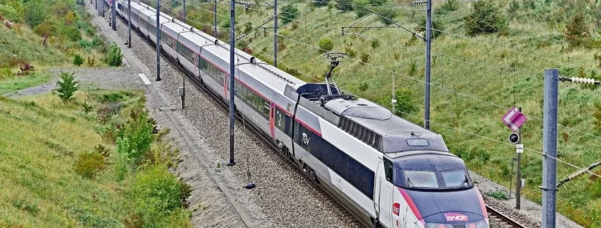 Скоростной поезд в Кале