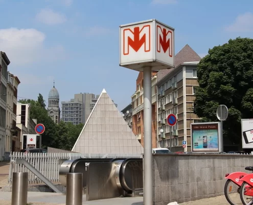 Вход в метро в Лилле