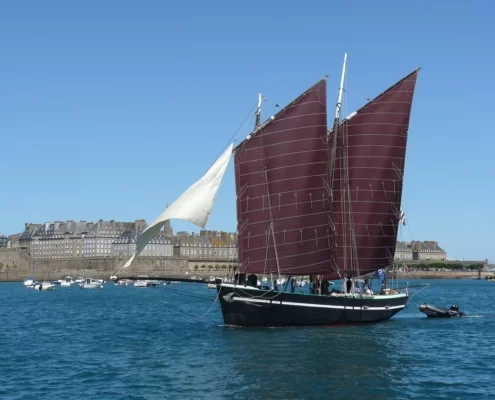 Пиратский корабль в Сен-Мало