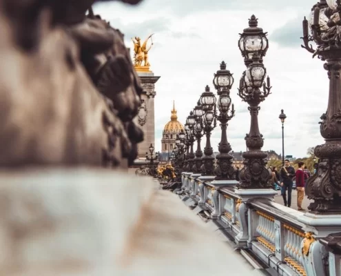 Мост Александра III в Париже