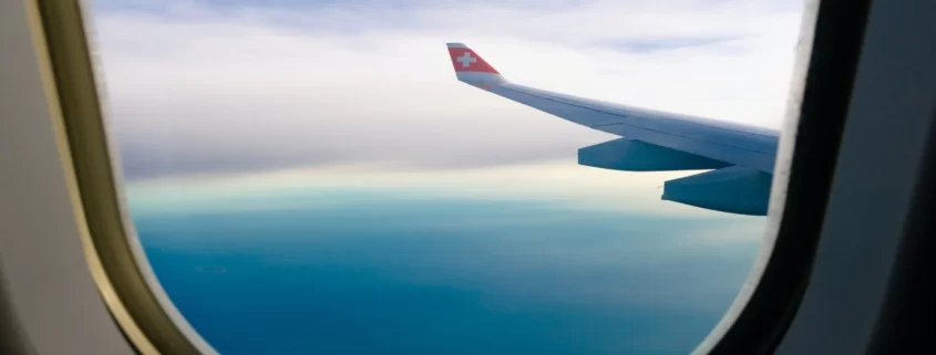 Море из самолета