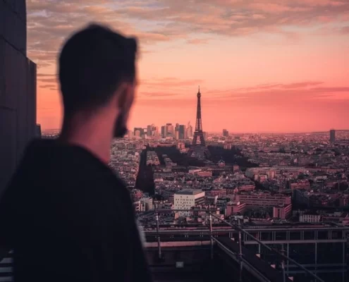 Вид на Париж