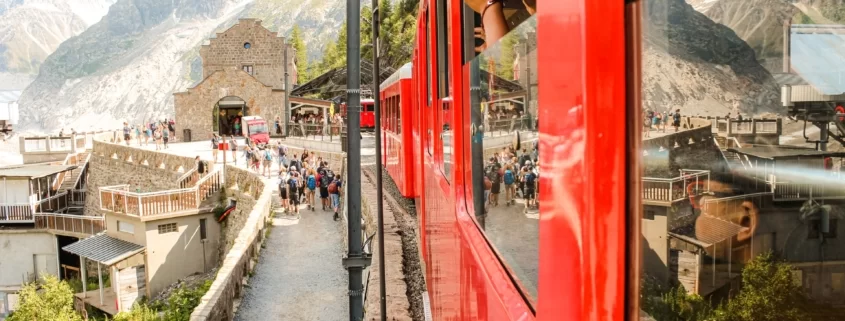Поезд в Шамони