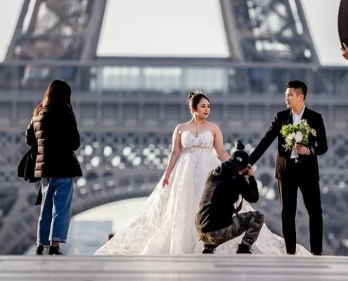 Фотосессия с Эйфелевой башней