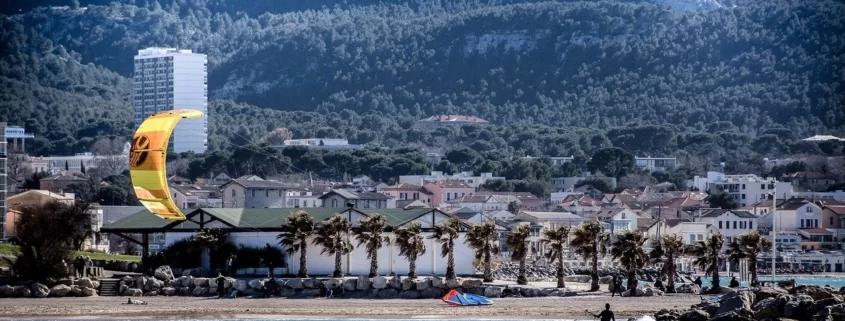 Кайт-серфинг на Лазурном берегу