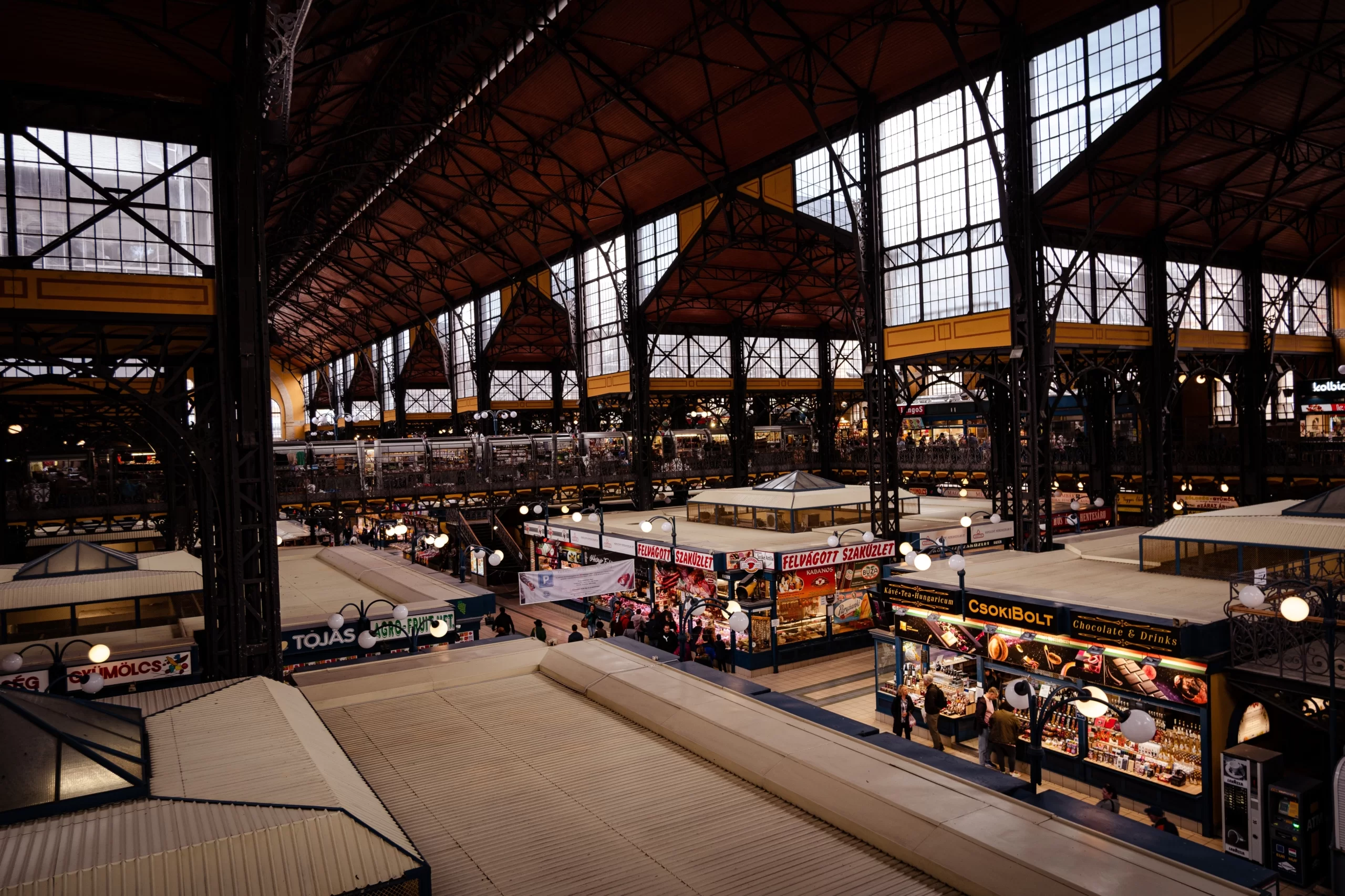 Центральный рынок, Будапешт