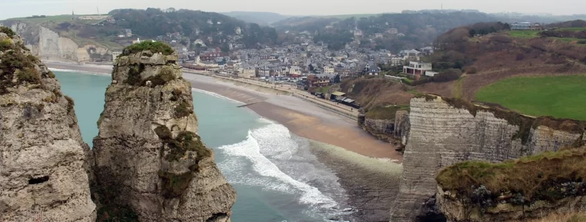 Нормандская деревня Этрета